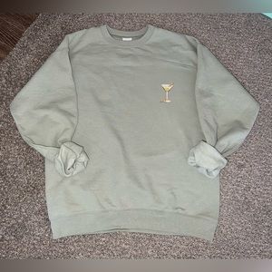 martini crewneck
